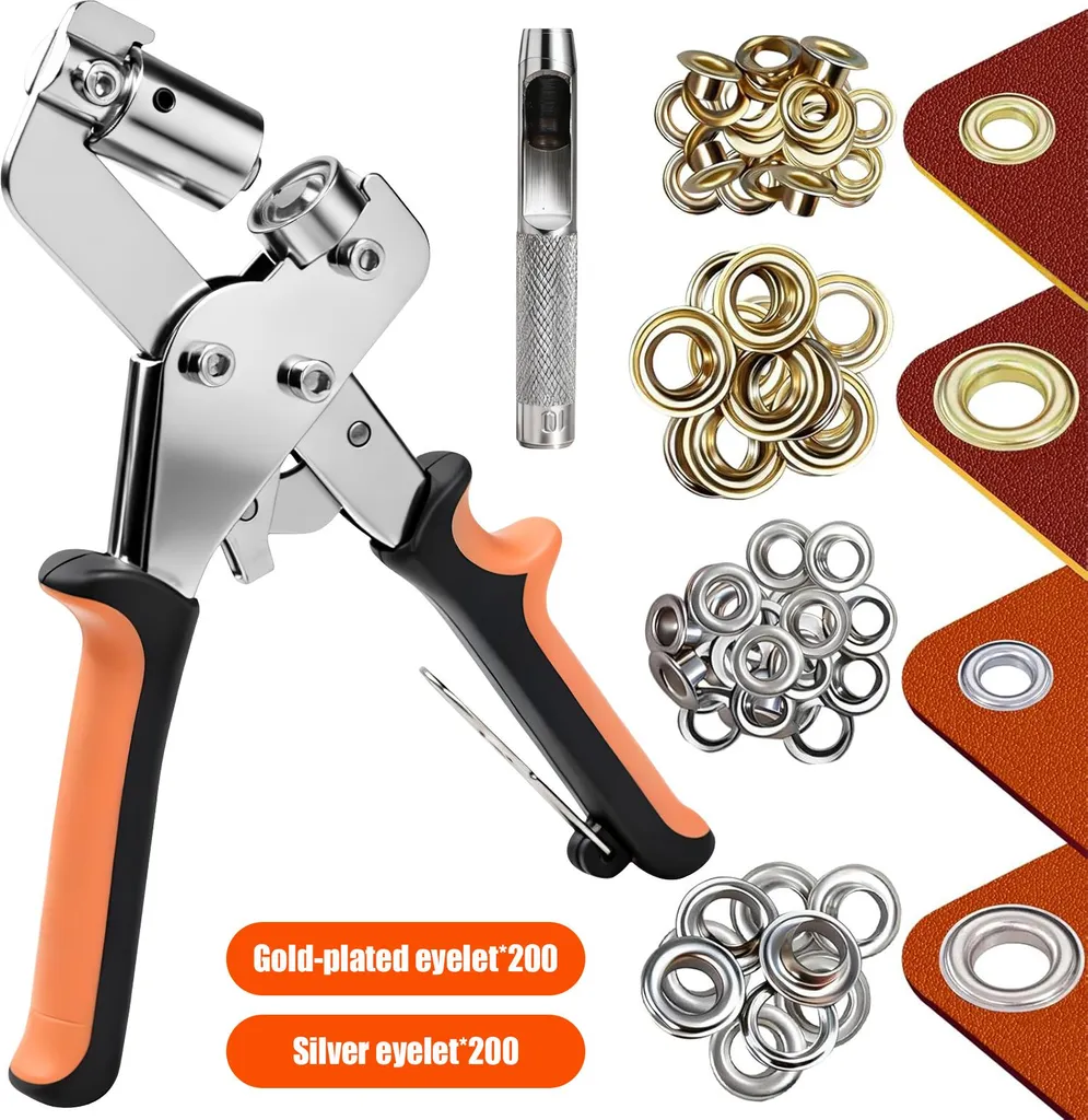 Pince à œillets anti-rouille 10 mm pour fixer bannières et PVC lourd