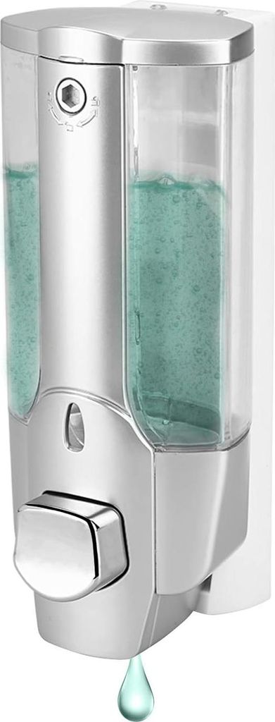 Wandmontierter Seifenspender - Flüssigshampoo - Seifenmaschine 300ML - Handdesinfektionsmittelspenderpumpe für Badezimmer & Küche
