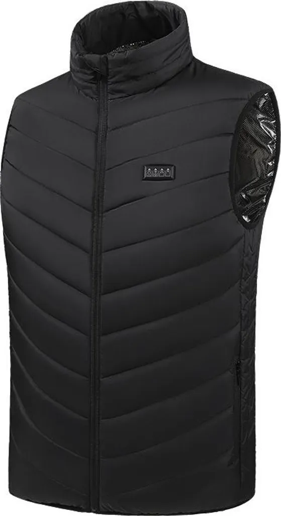 Gilet Riscaldato Moto INF Nero USB - Comfort Invernale Taglia L