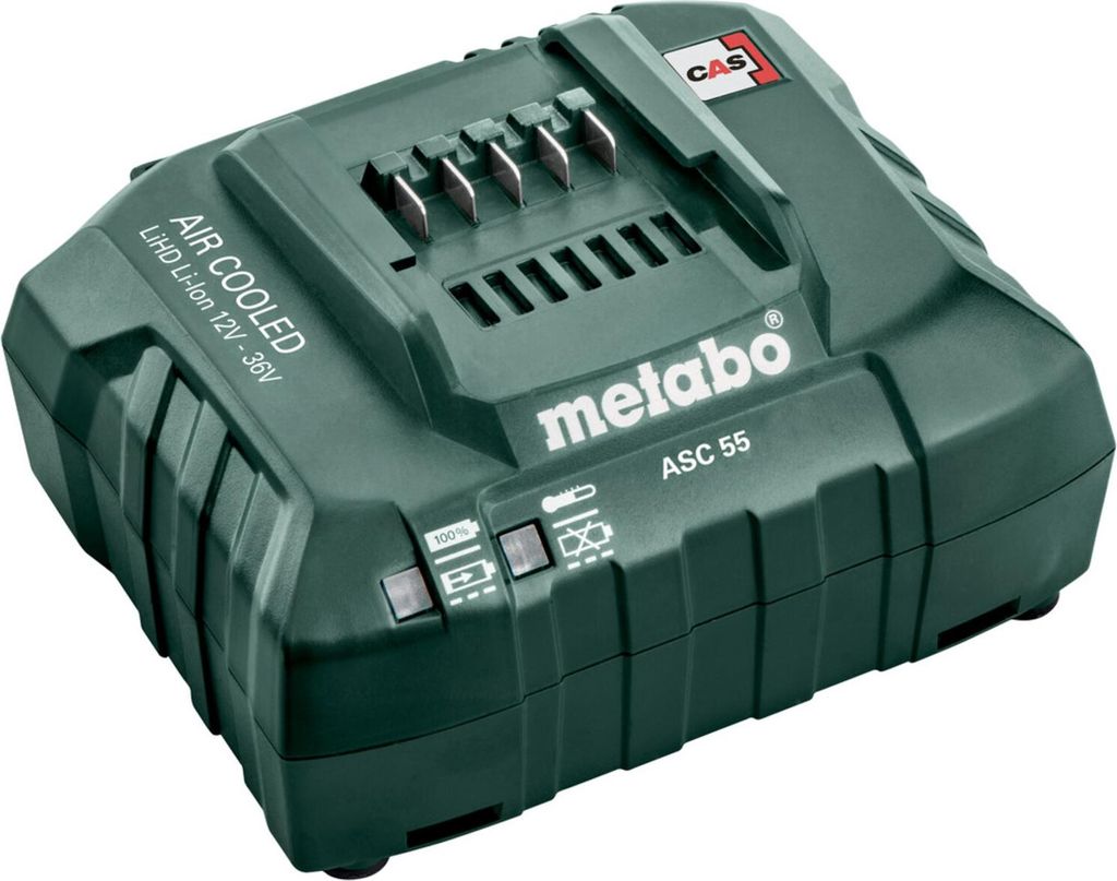 Metabo oplader ASC 55, 12-36 V, EU-model Productafbeelding 