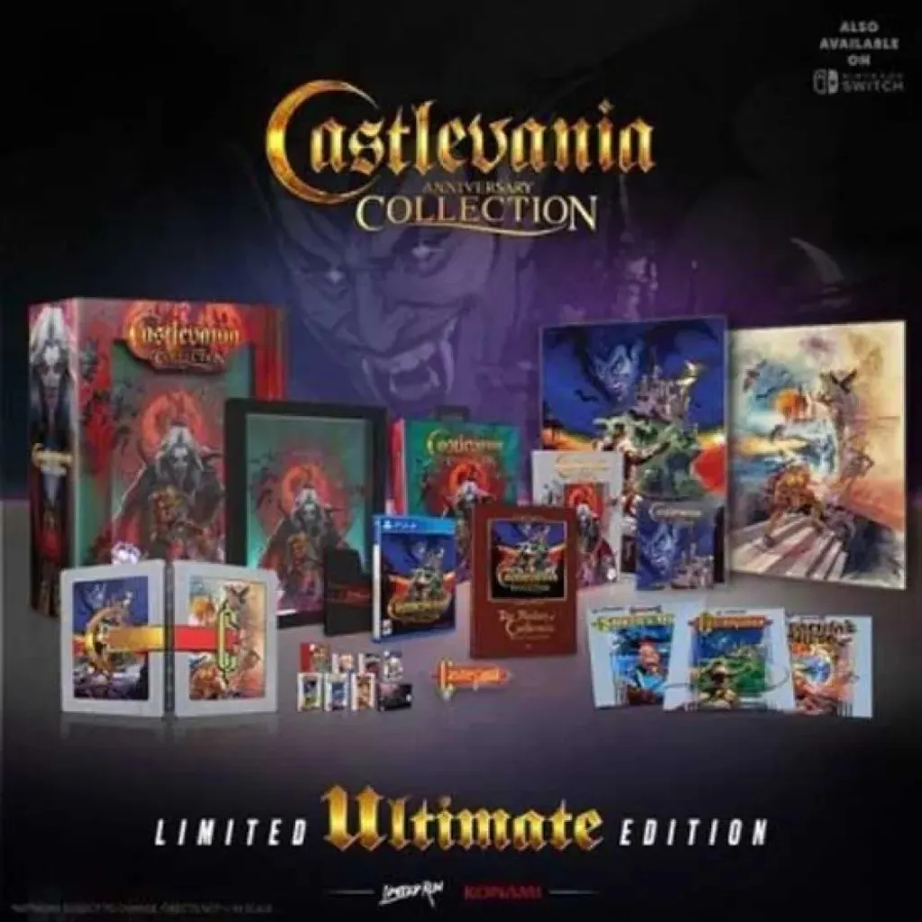 Compilation de Jeux Castlevania Anniversary Collection PS4 Version PAL - 2