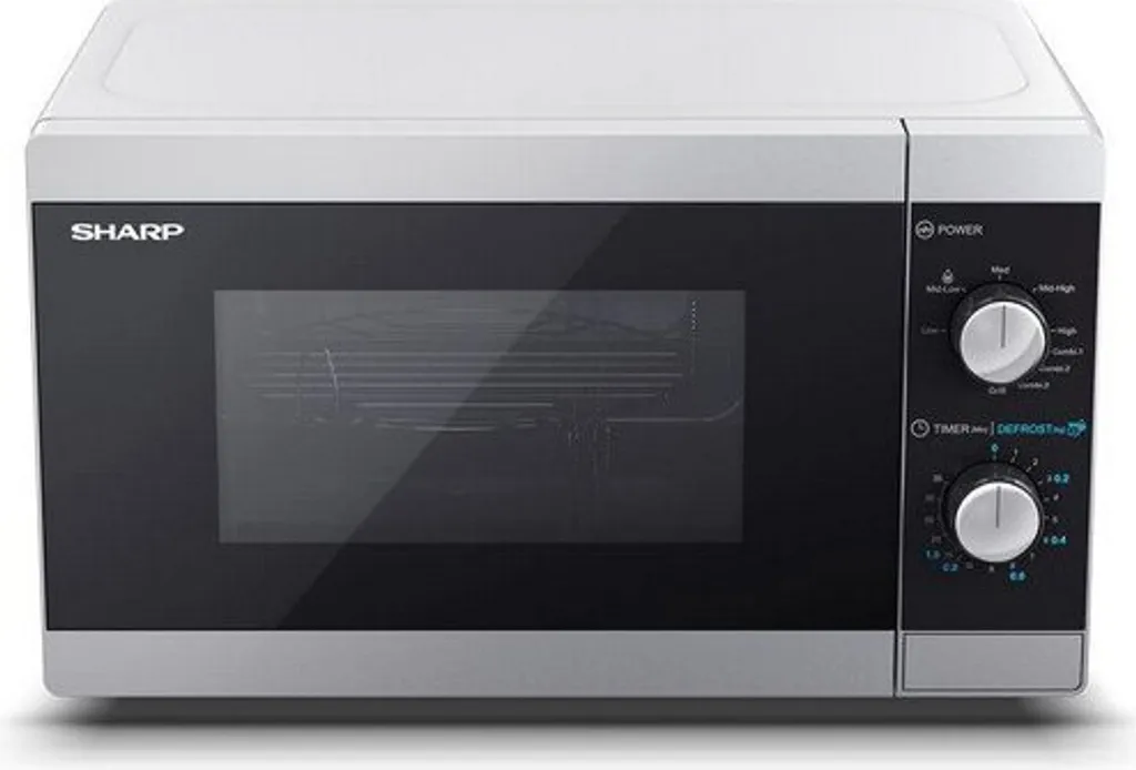 Sharp Microonde YC-MG01E-S Argento con Grill | Risparmia Tempo - 23