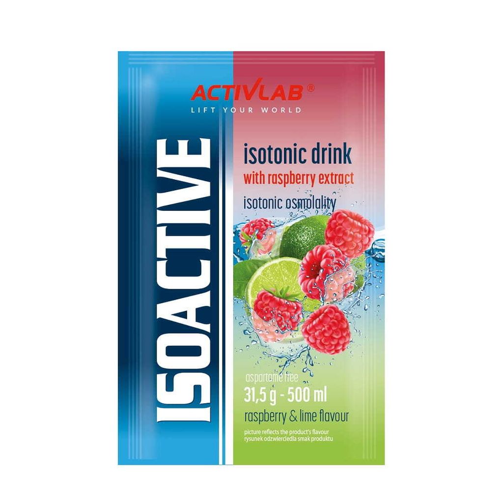 Isoactiv Himbeere mit Limette Activlab (31,50 g Beutel) Produktbild 