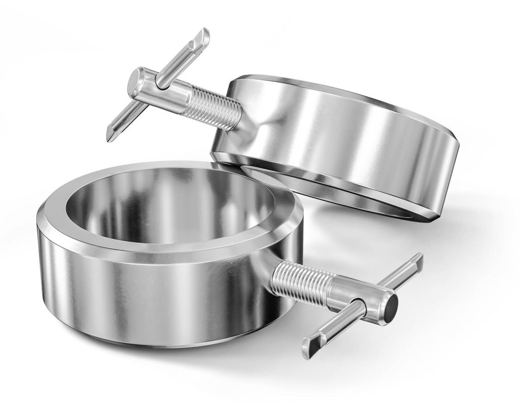 Hop-Sport Hantelverschlüsse 50mm 2 Stück – Schnellverschluss für Hanteln – Stahl Hantelverschluss für schnellen Scheibenwechsel