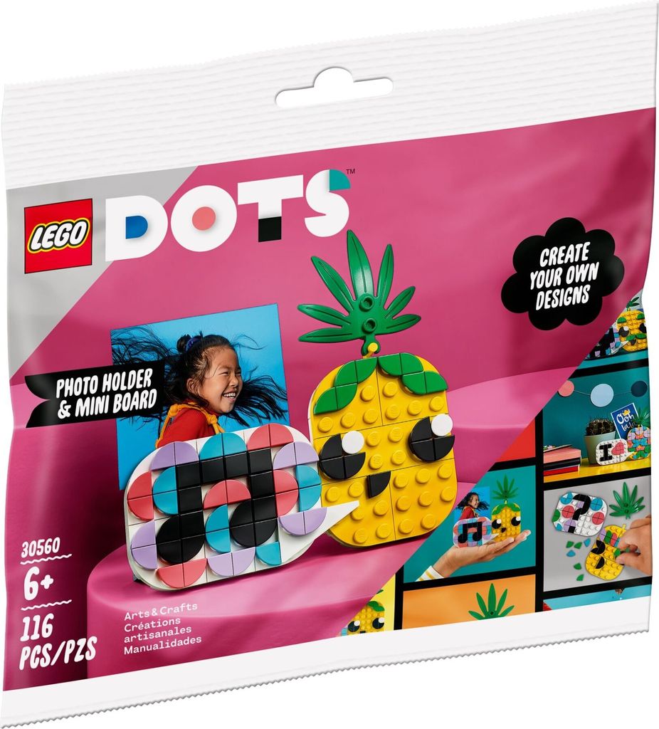 LEGO DOTS 30560 Ananas Fotohalter & Mini- Tafel