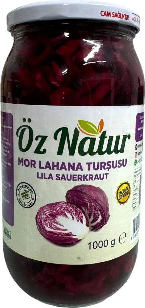 Öz Natur | Weißer Sauerkraut aus Antep 1kg