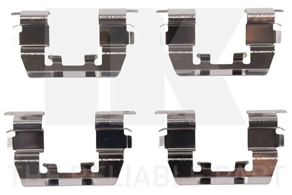 NK 7934669 Zubehörsatz Scheibenbremsbelag Vorne für HYUNDAI GETZ (TB) ACCENT II Stufenheck (LC) ACCENT II (LC) ACCENT Stufenheck (X-3) ACCENT I (...