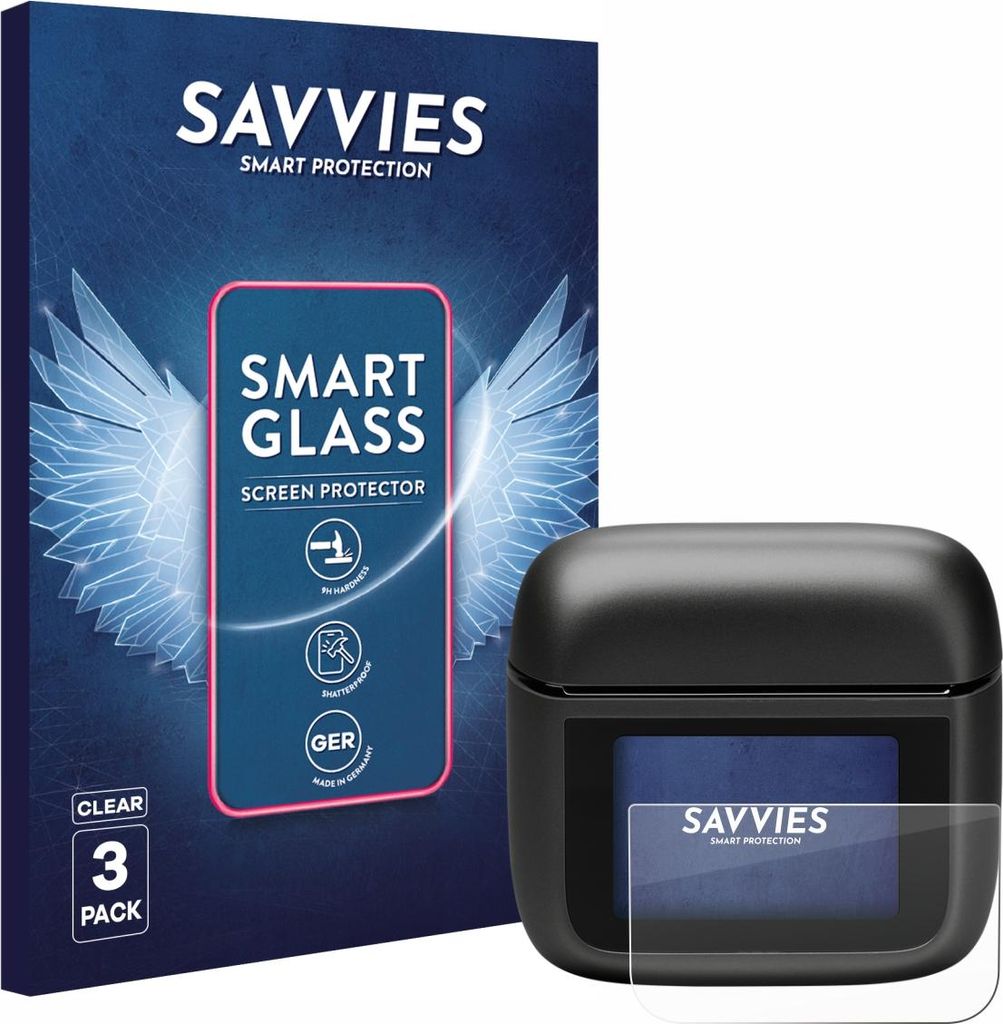 3x Savvies Schutzglas Folie für JBL Tour Pro 3 9H Panzer Produktbild 
