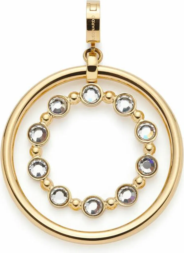 Pendentif Bobby Clip&Mix doré - Attache rapide et finition haute brillance