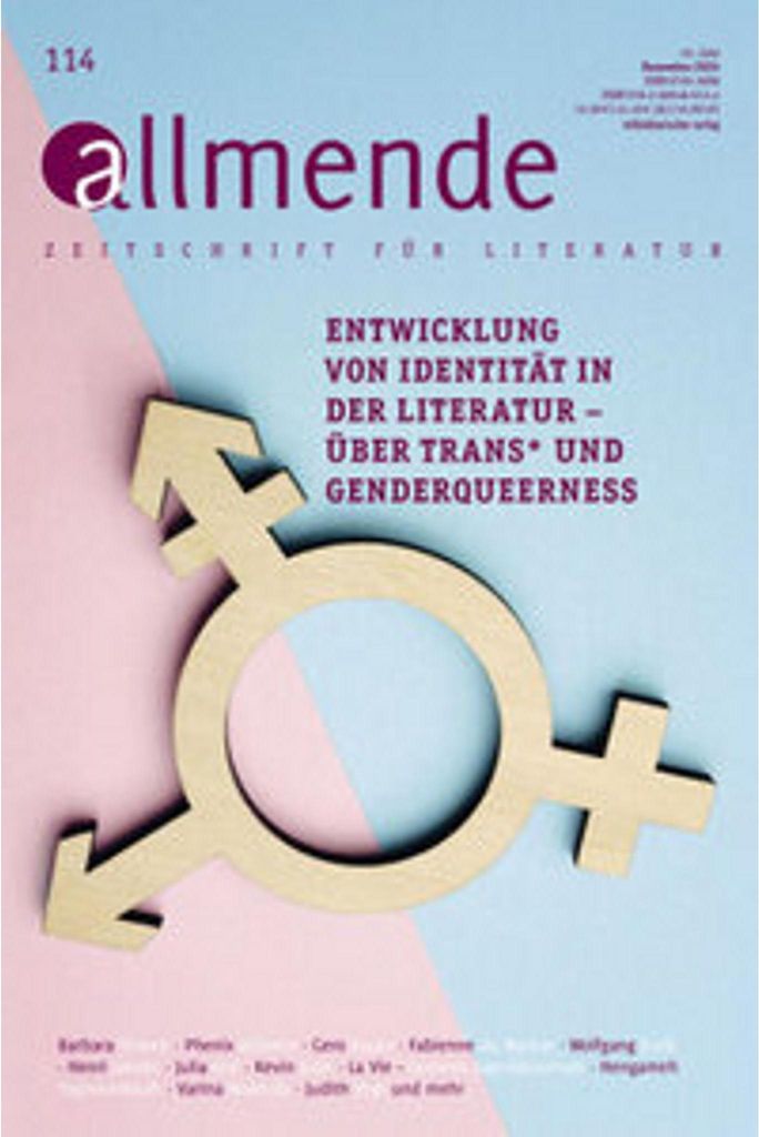 Allmende 114 - Zeitschrift für Literatur