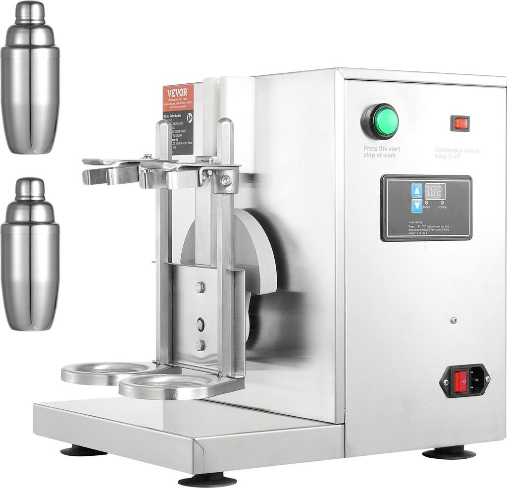 Proteinshake Elektrische Milchshake-Maschine 120W Doppelbecher Kommerziell