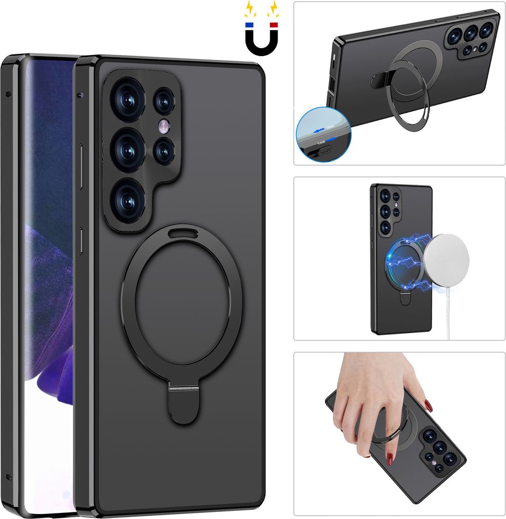 INF Magnetische Schutzhülle mit Displayschutzfolie und Produktbild 