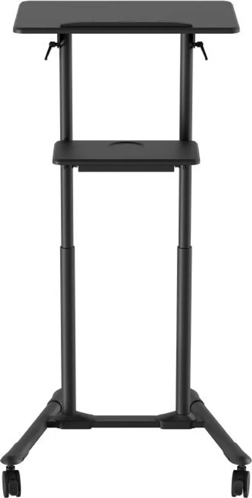 Support de Présentation Gembird Mobile - Tablette Ajustable avec Roues
