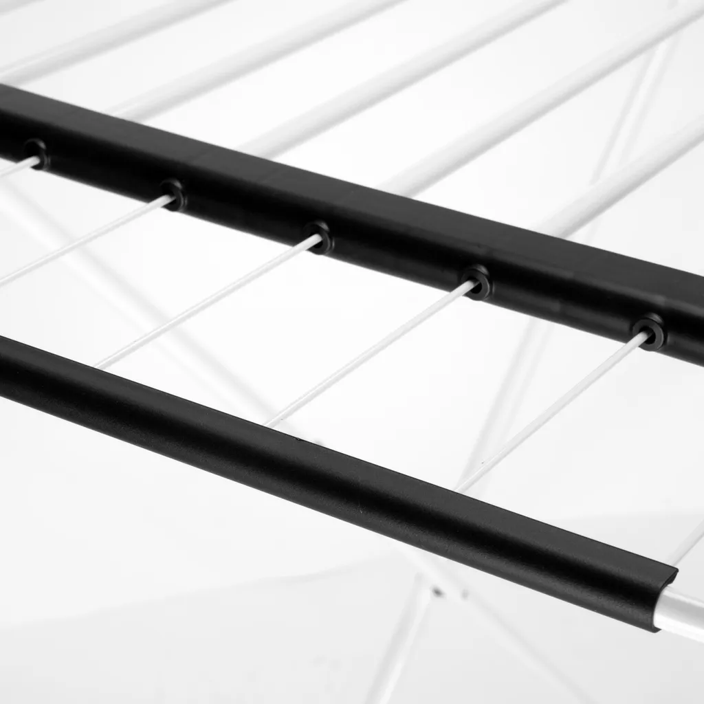 Séchoir à linge extensible ARIA idéal pour les draps et grands linges - 12