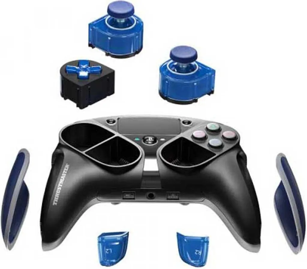 Customiser Manette ESWAP X Pro avec le Pack LED Blue Crystal Thrustmaster