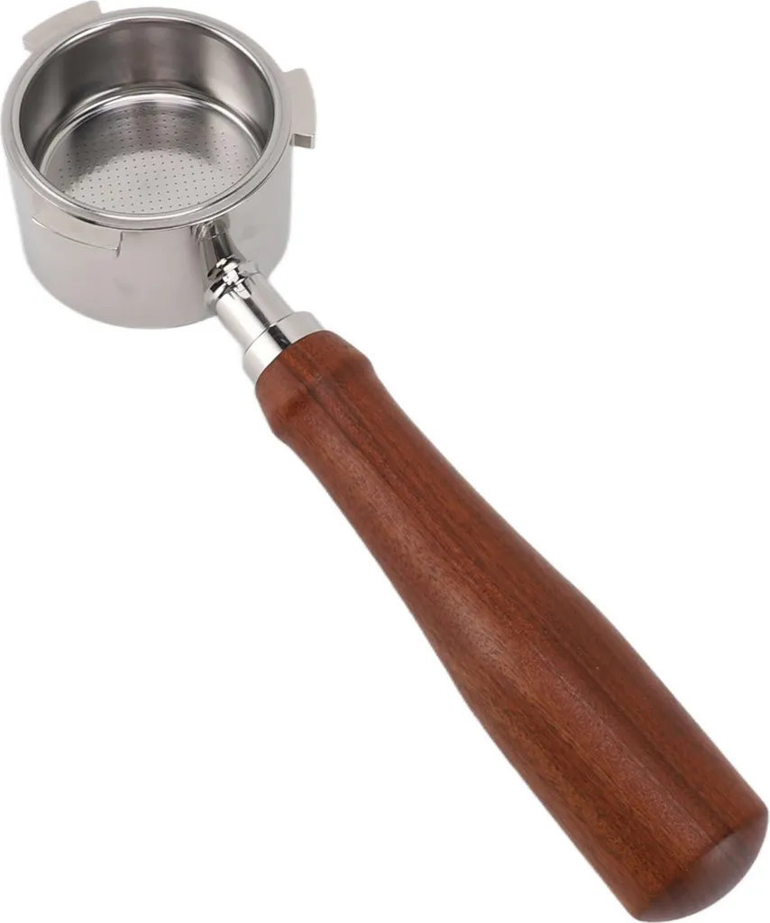 Filtre portafiltre bottomless 51mm inox pour machine à café Delonghi