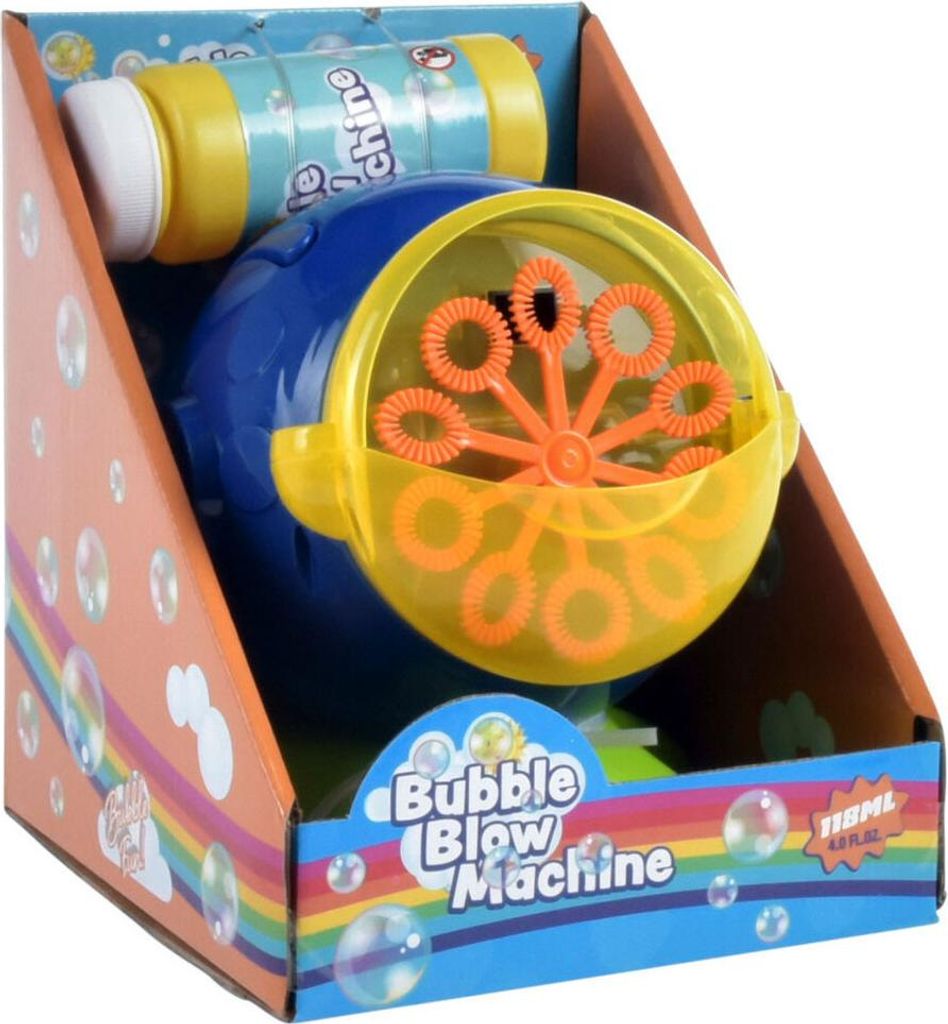 Bellenblaasmachine Spielzeug automatische Seifenblasen 118ml Multicolor