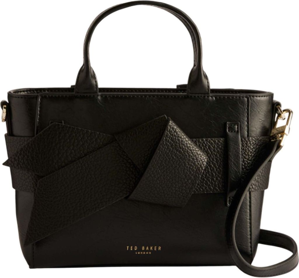 Ted Baker Handtasche Umhängetasche Jimsie Mini Knot Bow Bag Black schwarz