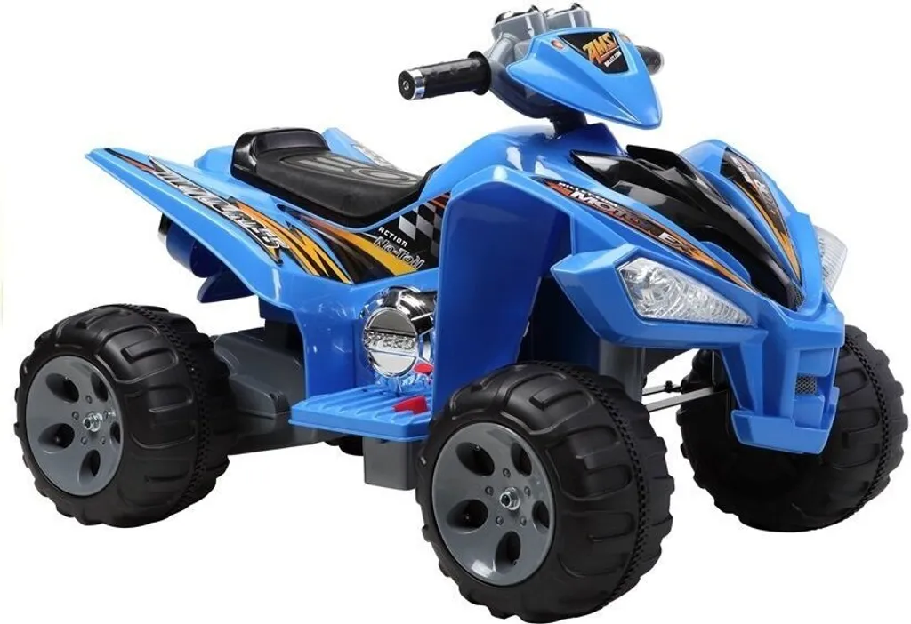 Medium Quad Bleu Véhicule Électrique pour Enfant Tout-Terrain 36V