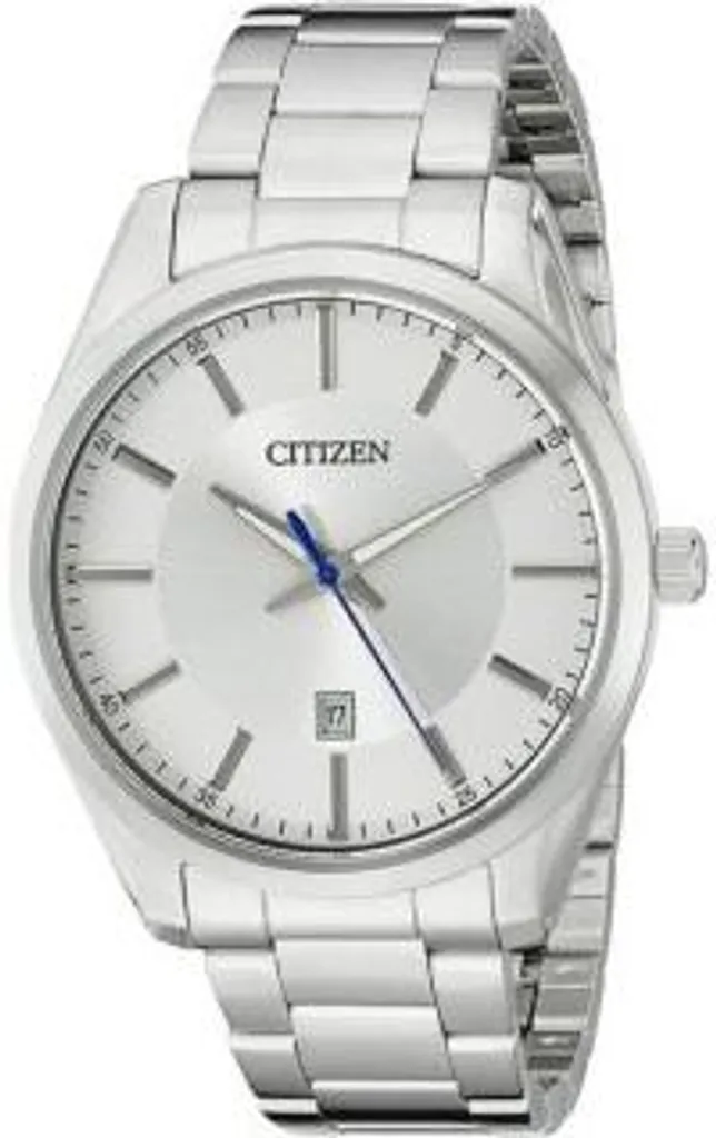 Montre Citizen BI1030-53A Quartz : Acier Inoxydable et Look Argenté