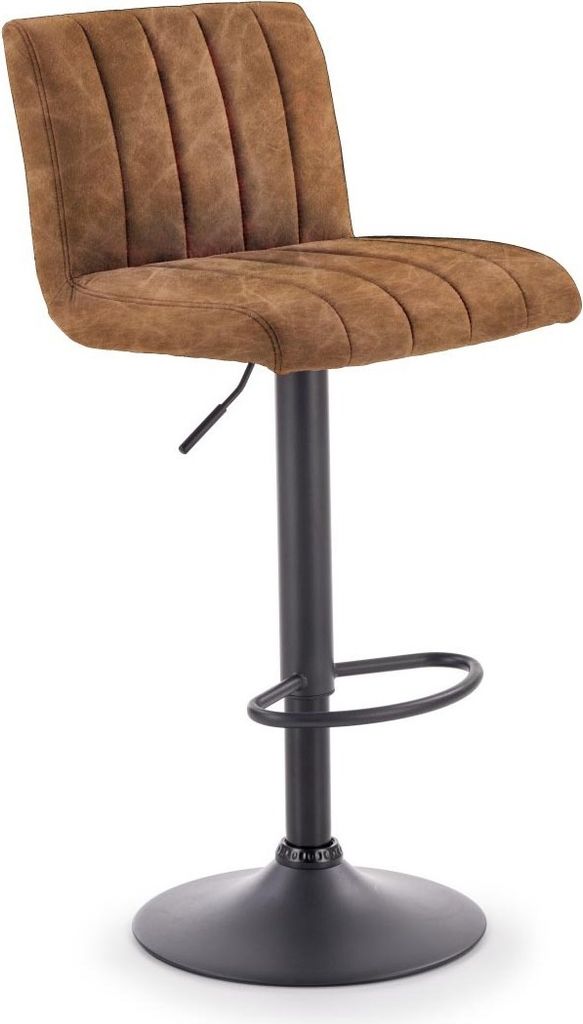 Halmar Barhocker H-89 - Braun schwarz