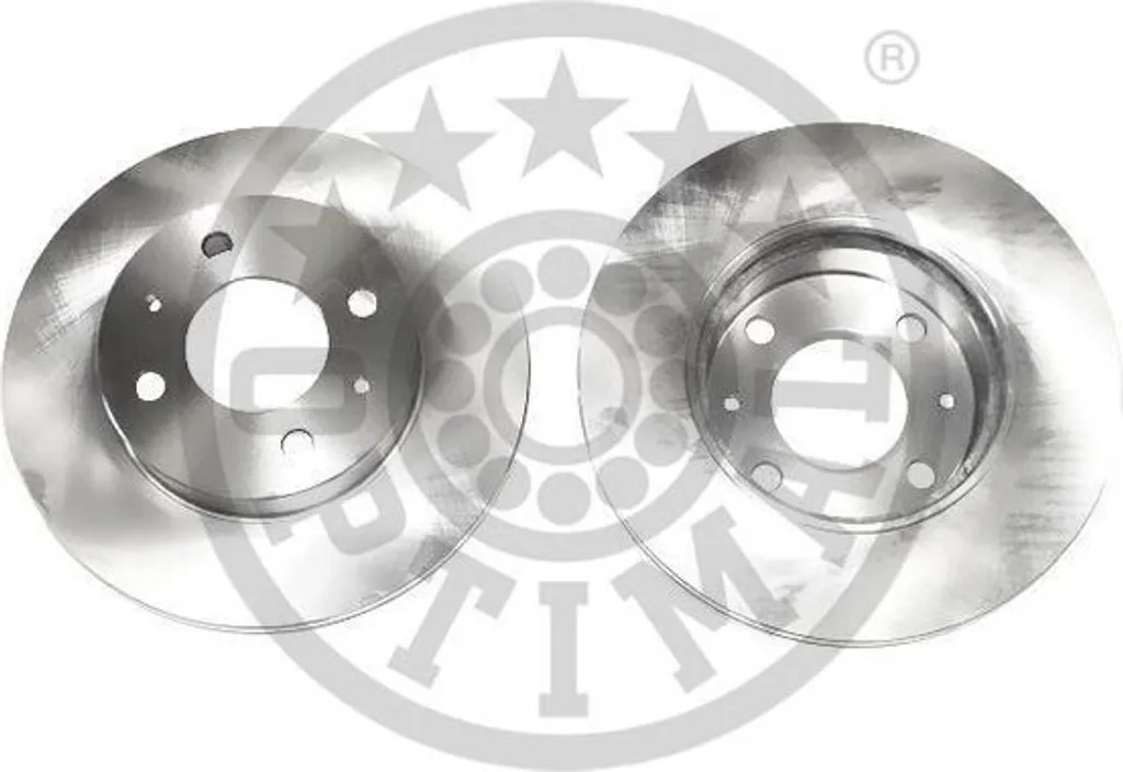 2 disques de frein avant OPTIMAL BS-8148C pour Hyundai Accent II LC