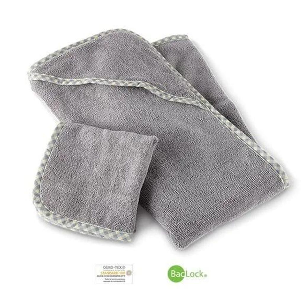 Norwex Babyhandtuch mit Kapuze, 80 x 80 cm Stoff, 31 x 31 cm