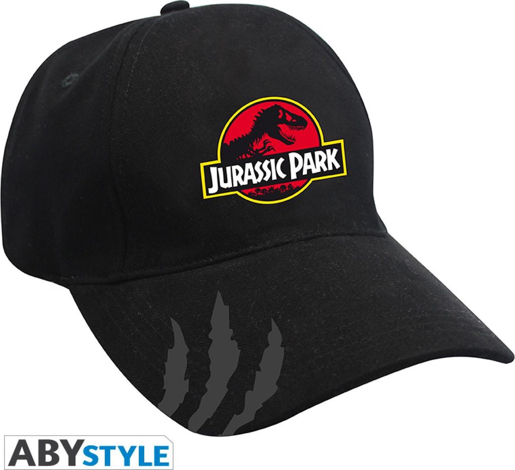 Jurassic Park Cap Black Jurassic Logo Produktbild 