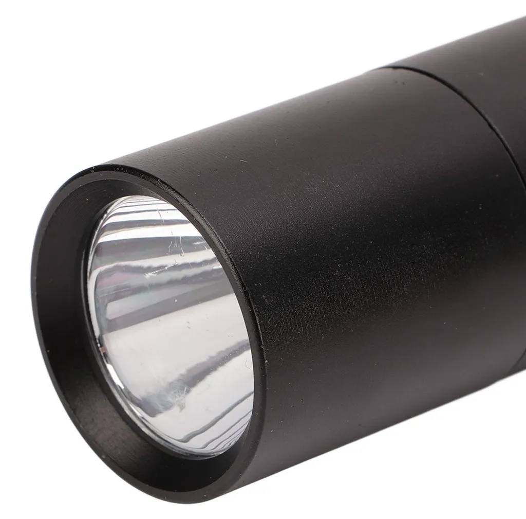 Lampe Torche Baseball 5000mAh LED Étanche - Alliage Aluminium Noir - 4
