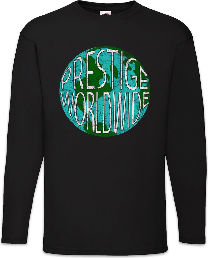 Urban Backwoods Prestige Worldwide, Langarm T-Shirt, Farbe: Schwarz, Größe: 4XL