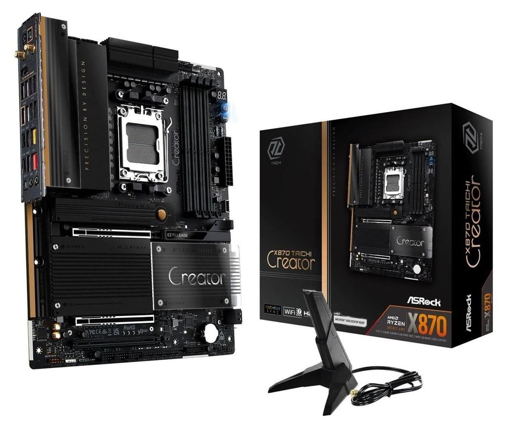 ASRock X870  Taichi Creator      AM5 ATX  HDMI/USB-C    Immagine del prodotto 