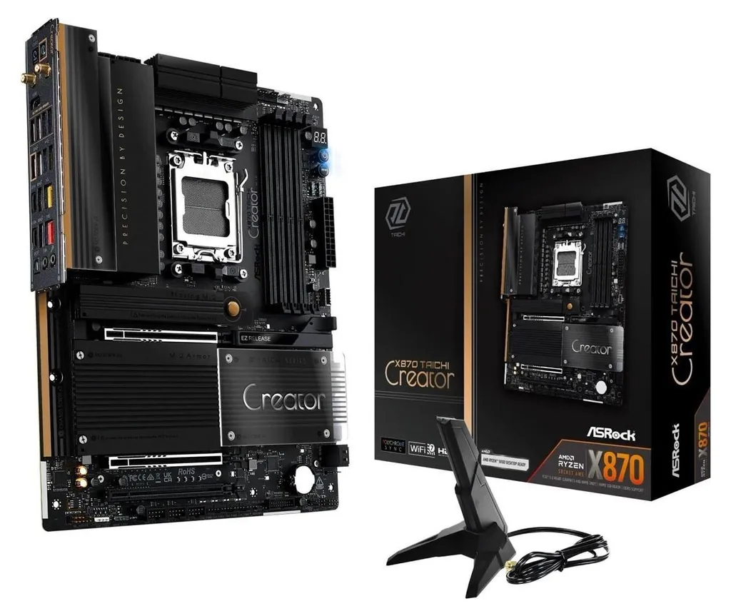 ASRock X870 Taichi Creator AM5 : Finissez vos Rendus 3D sans Plantage