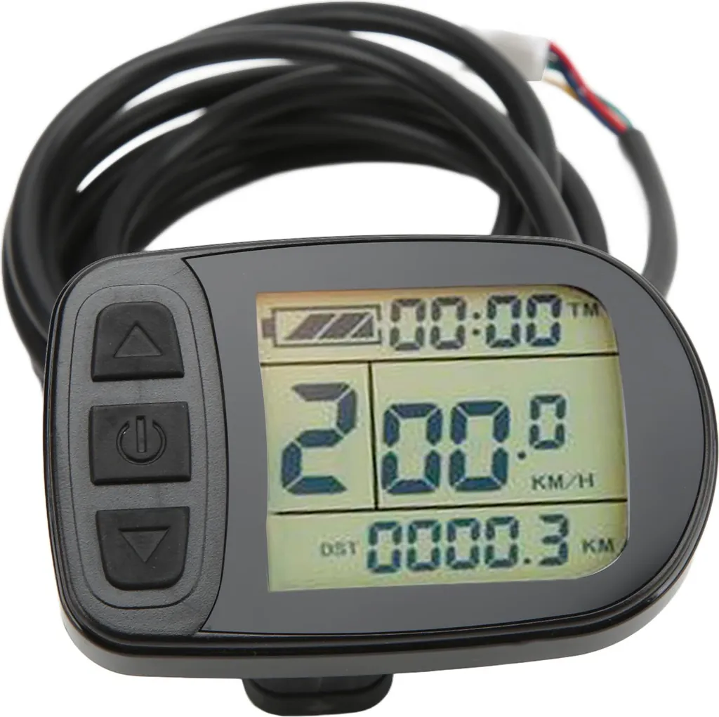 Compteur LCD5 72V pour transformation et réparation de vélo électrique