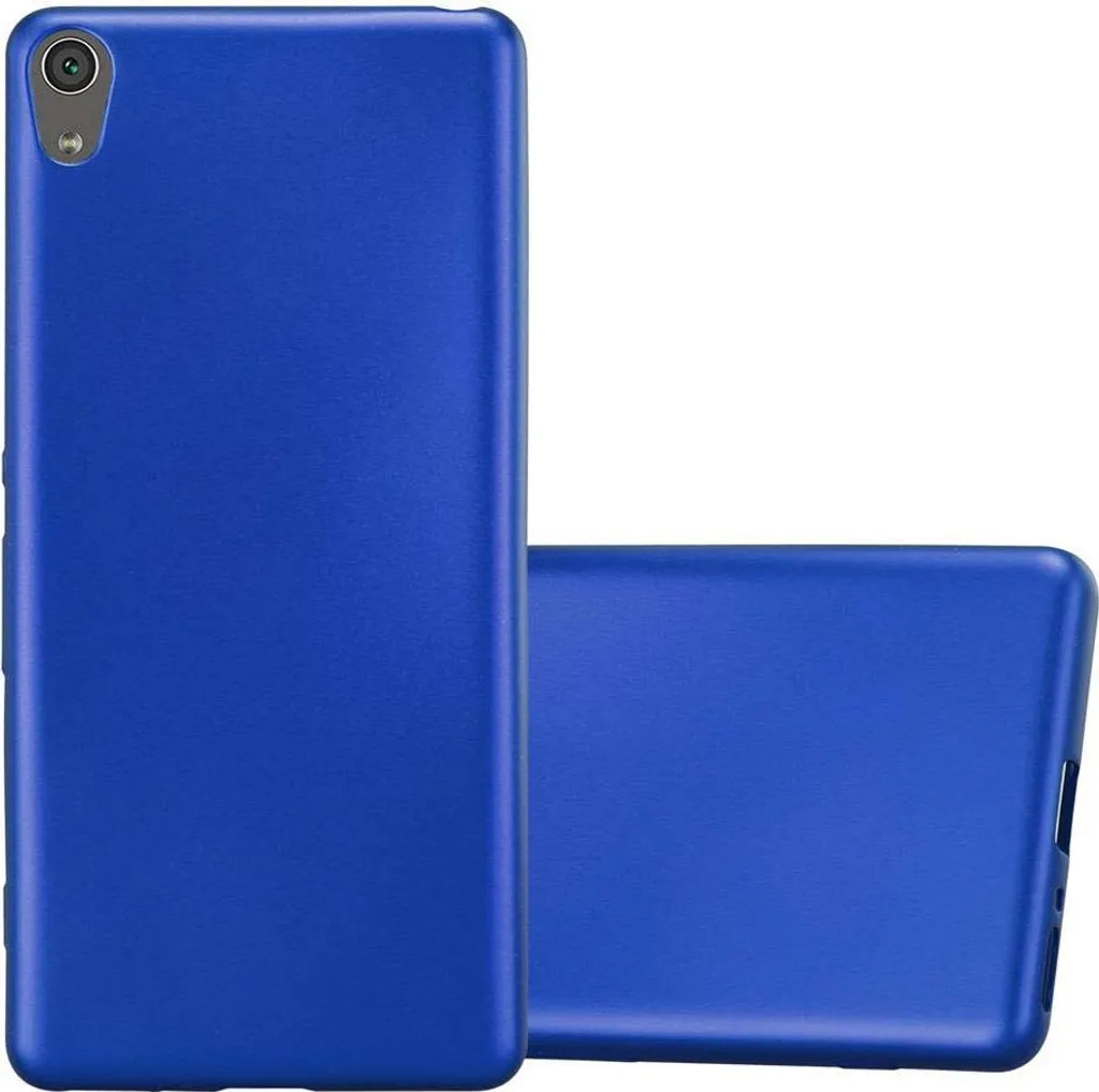 Cover Sony Xperia XA TPU Blu Cadorabo - Slim Anti-Shock Case