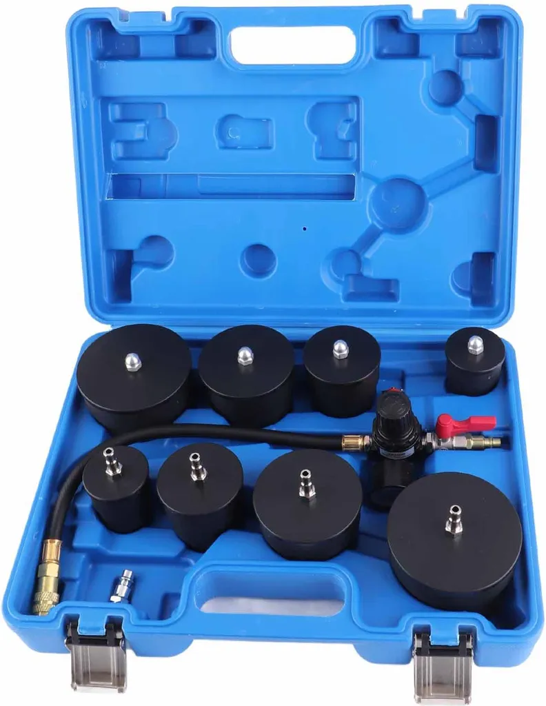 Testeur de Fuite de Pression Turbo 9 Pcs - Kit Diagnostic Circuit Suralimentation