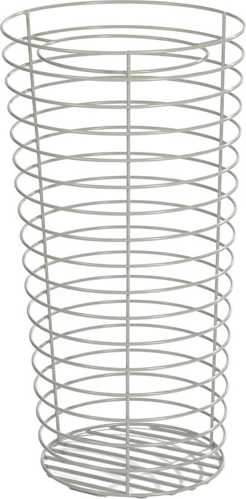 Pflanzgefäß Saturn Pflanztopf Blumenkübel Platinweiß aus Stahl 70cm