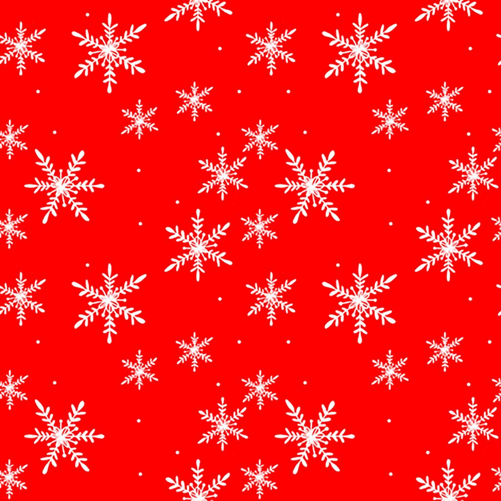 TI-FLAIR Lunch-Serviette Snöflingör red 33x33cm 20er Pack