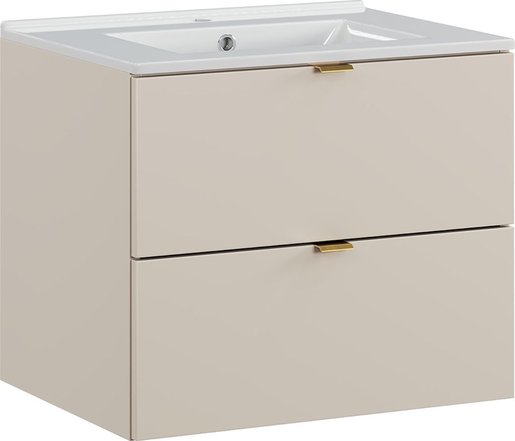 Waschtisch 60 cm in kaschmir matt DURANGO-56 Produktbild 