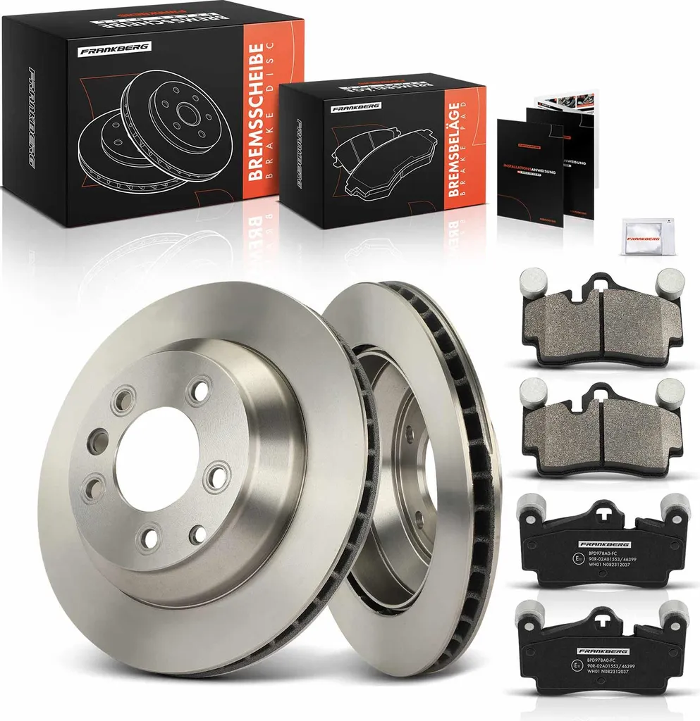 Rénovation Freins Arrière pour Audi Q7 et Touareg - Kit Disques et Pads