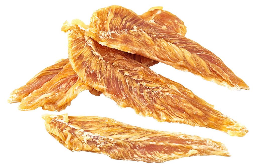 Bruno's Butcher - 900g feinstes Hähnchenfilet - Kauspaß für Hund und Katze - schonend luftgetrocknet - Vorteilspreis - Naturprodukt - Hähnchenf...