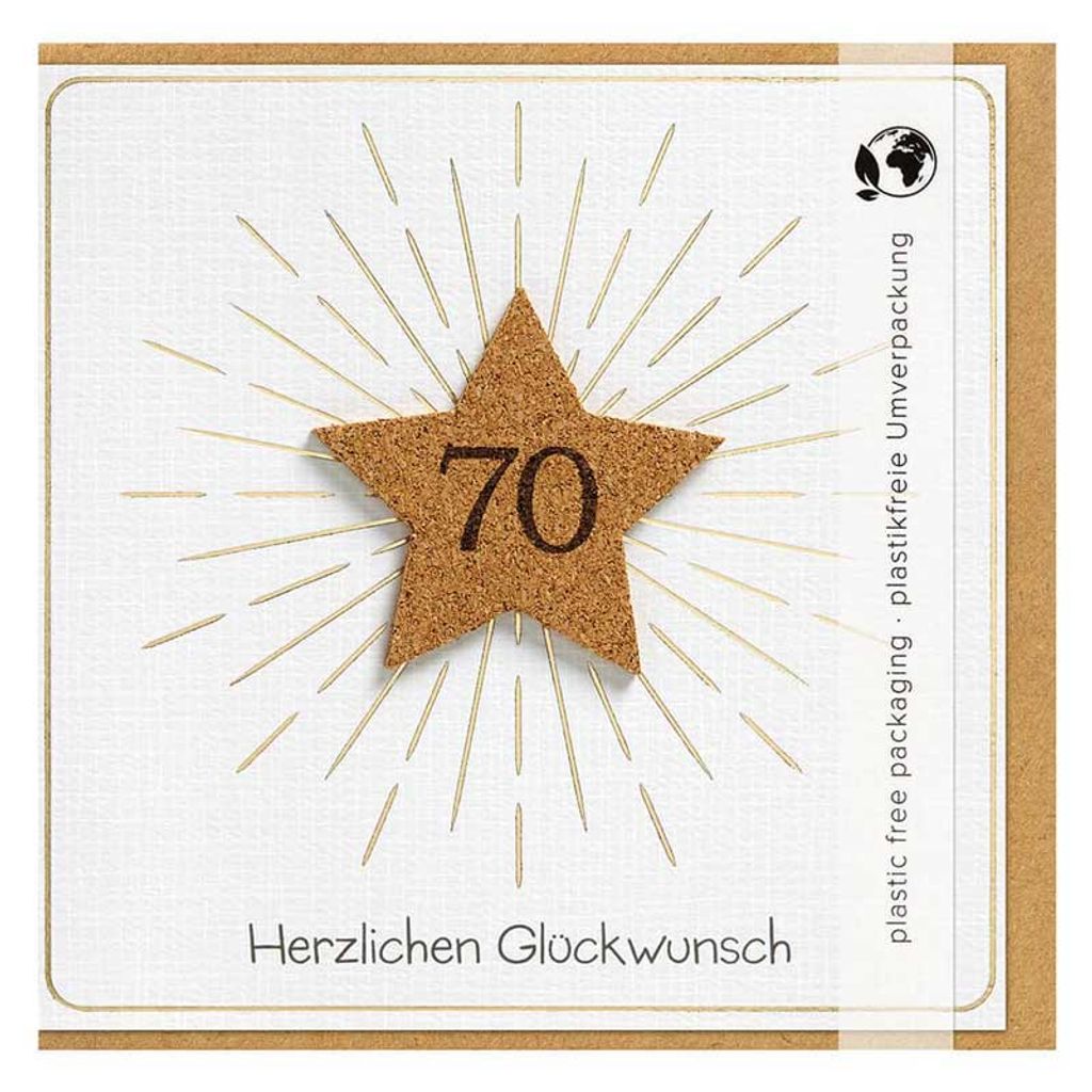 Moments Collection Glückwunschkarte : 70 Herzlichen Glückwunsch Moments Collection Glückwunschkarte: 70 Herzlichen Glückwunsch