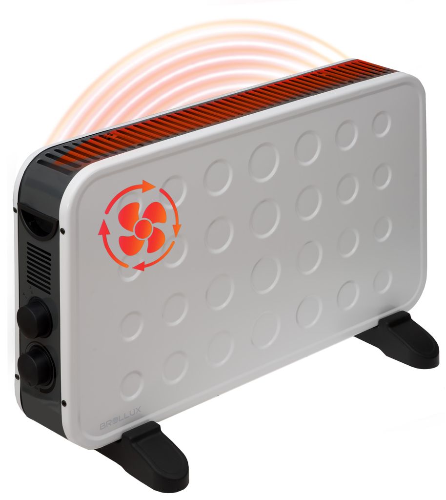 BROLLUX  Elektroheizung 2000W mit Lüfter WT2K mobiles Produktbild 