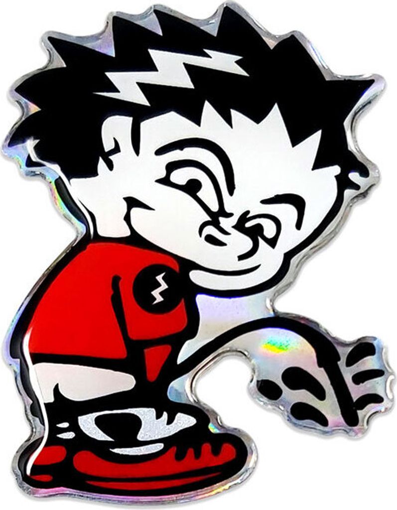 Sticker Aufkleber 3D Bengel HQ