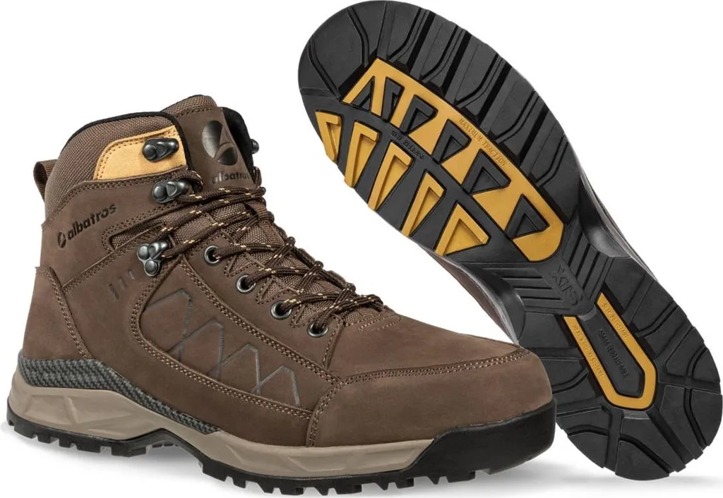 Botte de sécurité anti-perforation Albatros HÖFEN CTX 41 marron