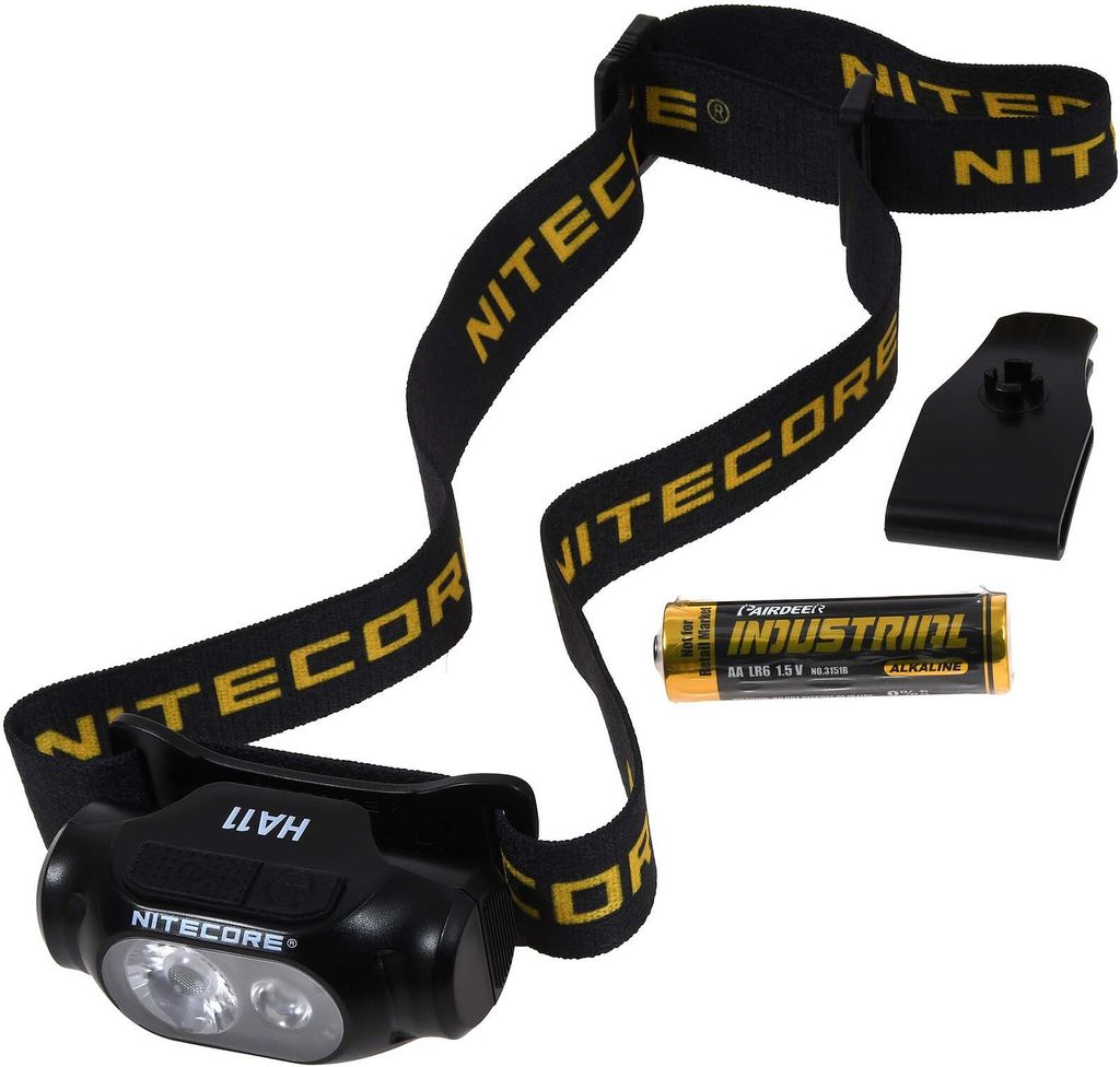 Nitecore HA11 V2 LED Kopflampe, Stirnlampe, Headlamp max. Produktbild 