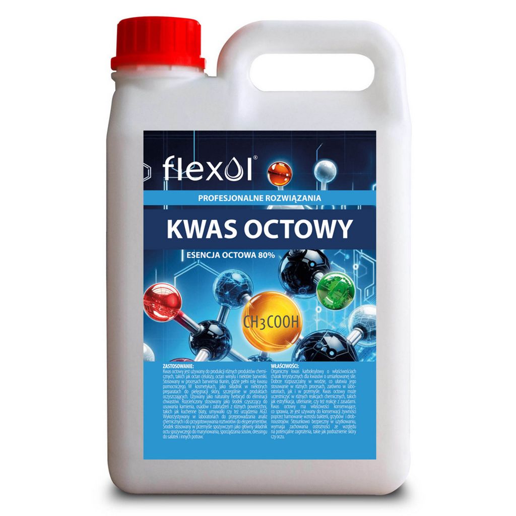 Kwas octowy ESENCJA OCTOWA 80% 2l Flexol Zdjęcie produktu 