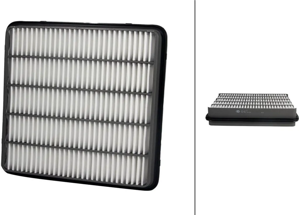 Filtre à air moteur HELLA 316x300mm compatible TOYOTA LAND CRUISER