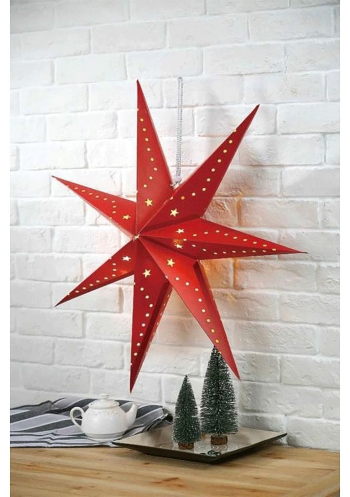 Świąteczna gwiazda LED "Redstar". Zdjęcie produktu 