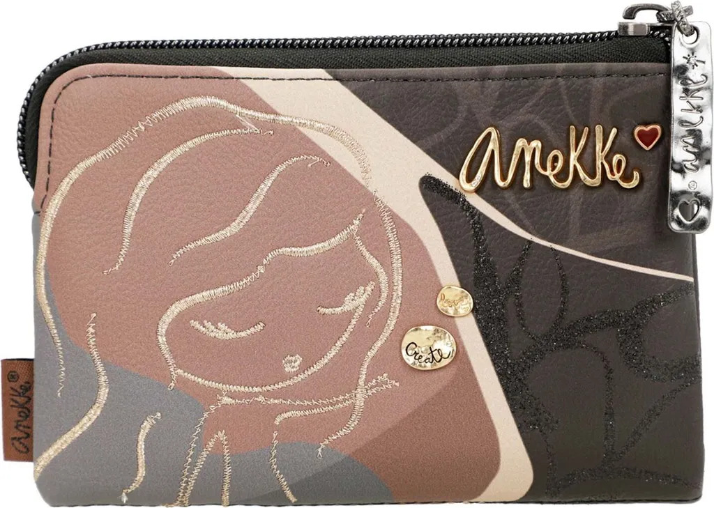 Portafoglio Anekke Dreamverse Heartbeat Multicolor con RFID - Offerta Online
