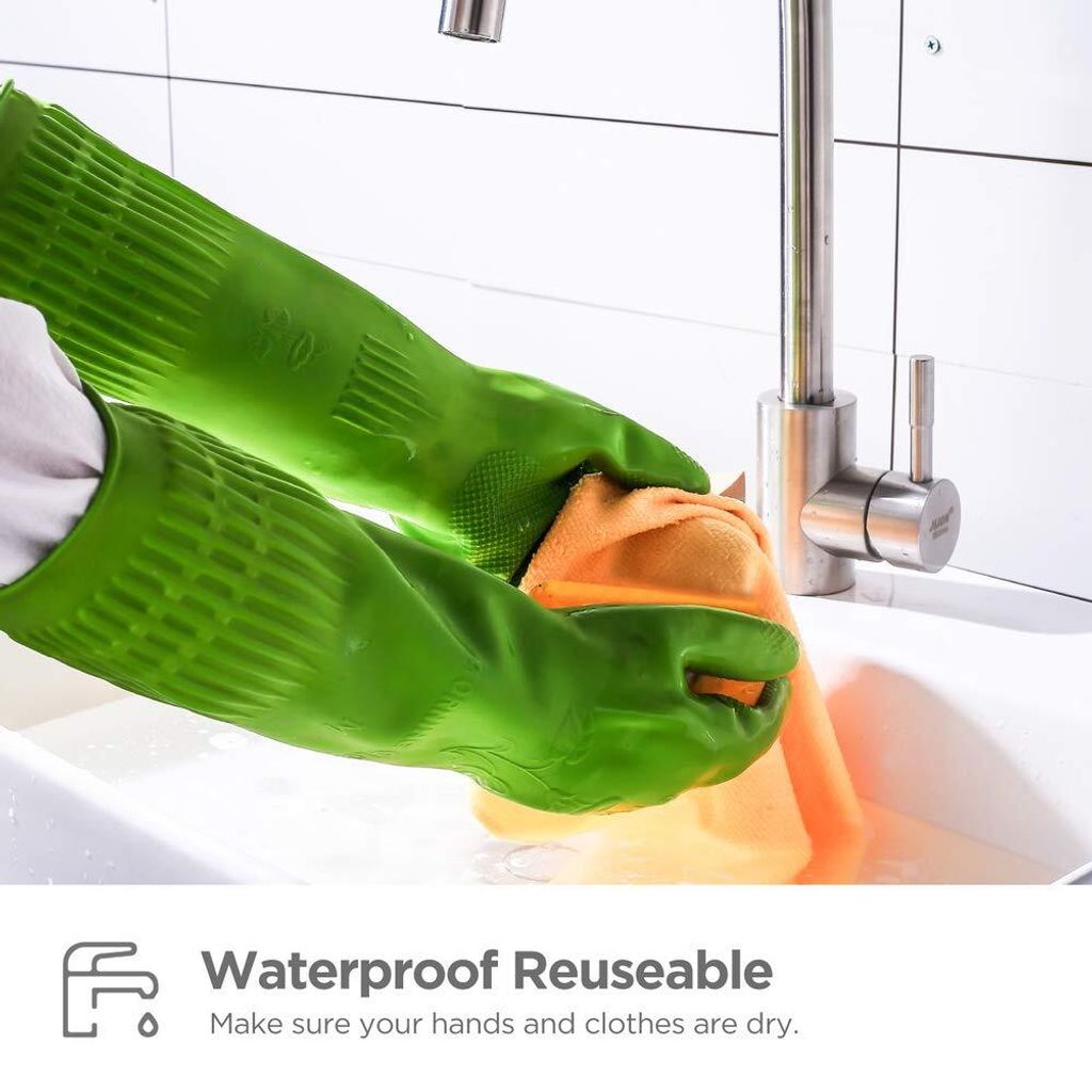 Wiederverwendbare Haushaltshandschuhe, Reinigung Produktbild 10